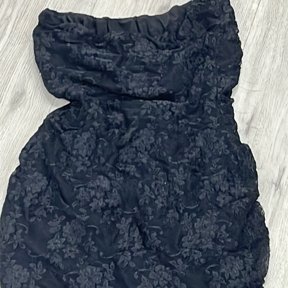 Somebodee The Bruna Dress in Black - Picture 10 of 11